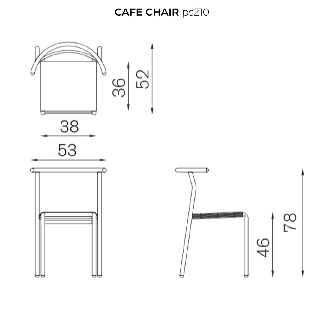 Chair CAFÉ CHAIR by Philippe Starck 04