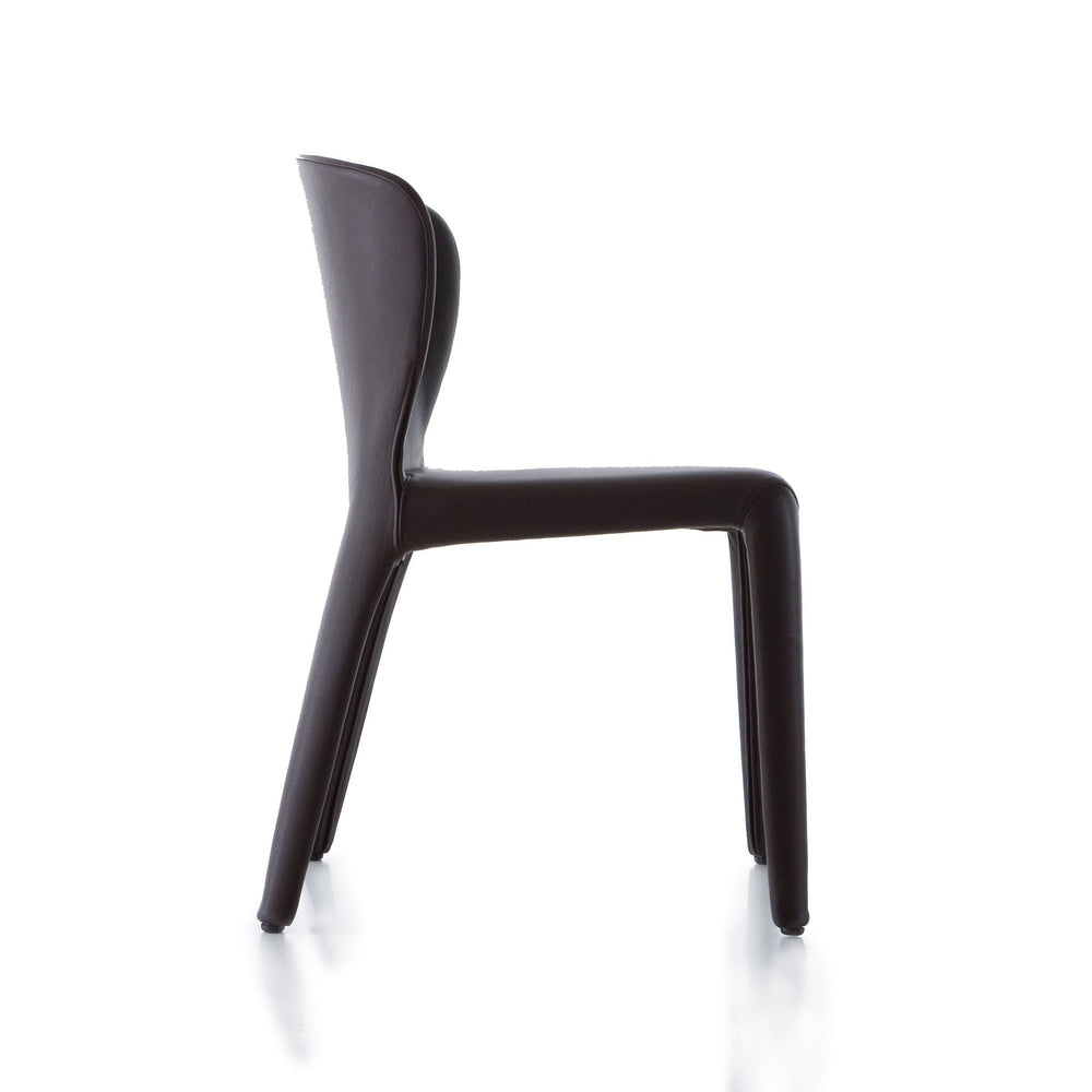 Leather Chair HOLA 369, designed by Hannes Wettstein for Cassina 02