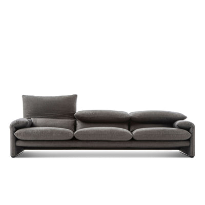 Fabric Three-Seater Sofa MARALUNGA MAXI, designed by Vico Magistretti for Cassina 01