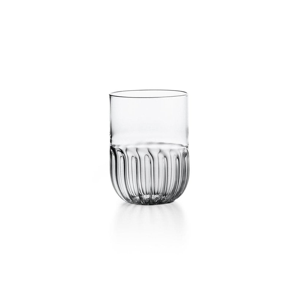 Blown Glass Water Glasses ROUTINE Set of Eight by Matteo Cibic for Paola C 02