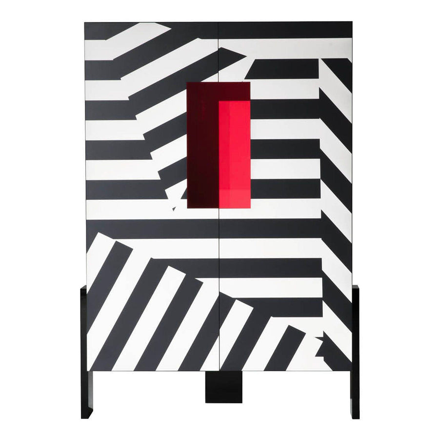 Cabinet ZIQQURAT 160 STRIPES by DriadeLab for Driade 01