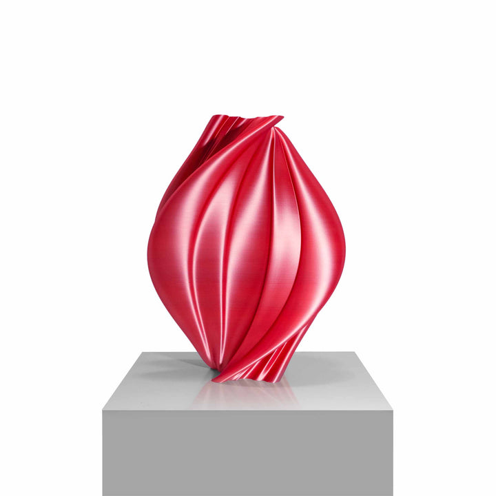 Sustainable Polished Decorative Vase DAMOCLE 06