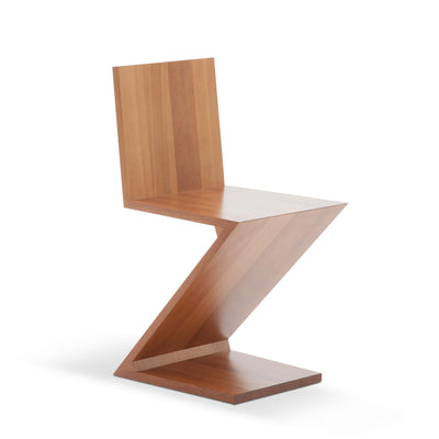 Cantiliver Wood Chair ZIG ZAG, designed by Gerrit T. Rietveld for Cassina 01