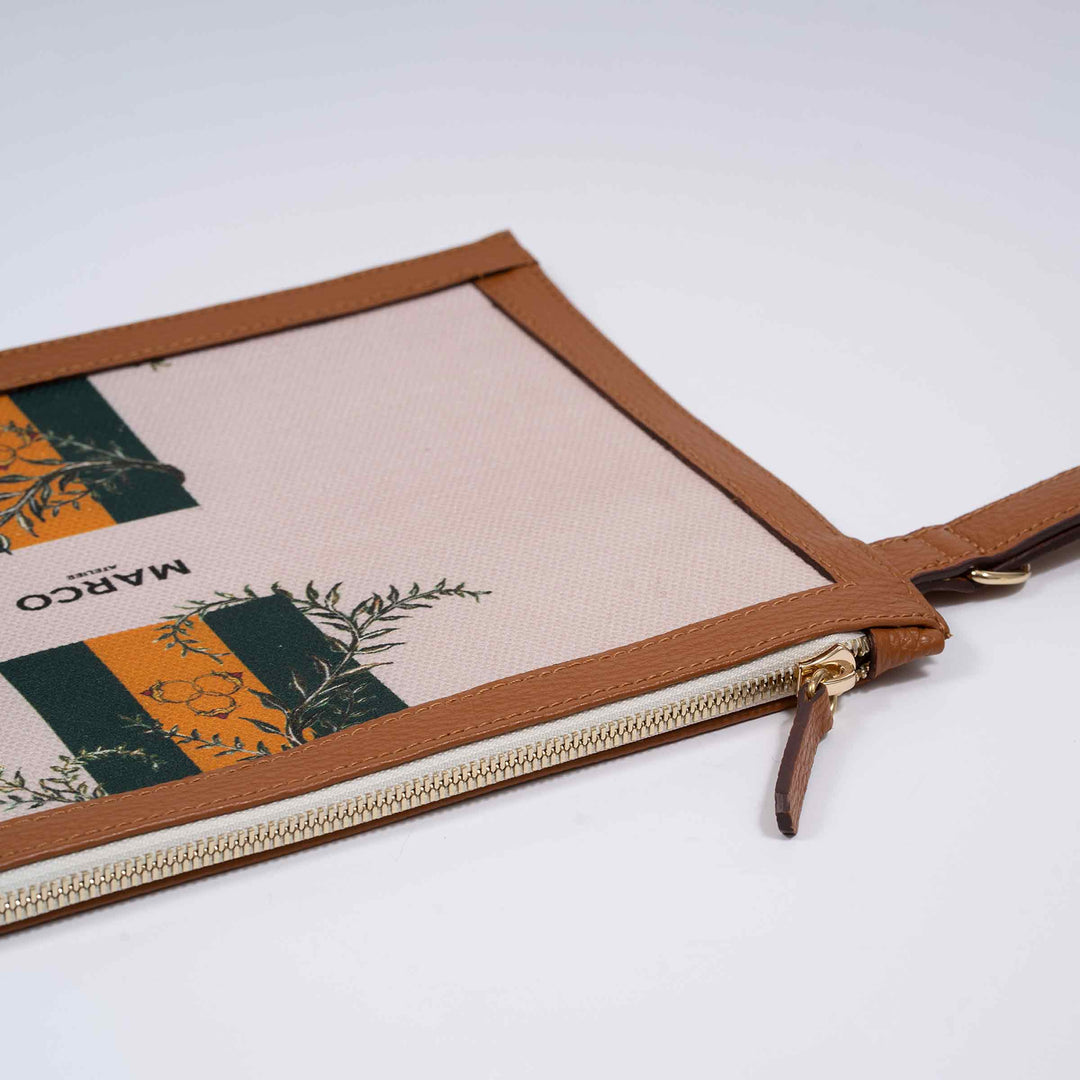 Canvas and Leather Pouch POUCH by MARCO Atelier 03