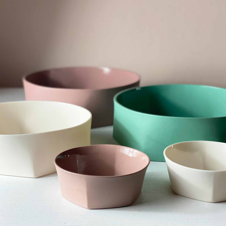 Porcelain Bowl ORU Set of Two by Chiara Andreatti for Paola C 016