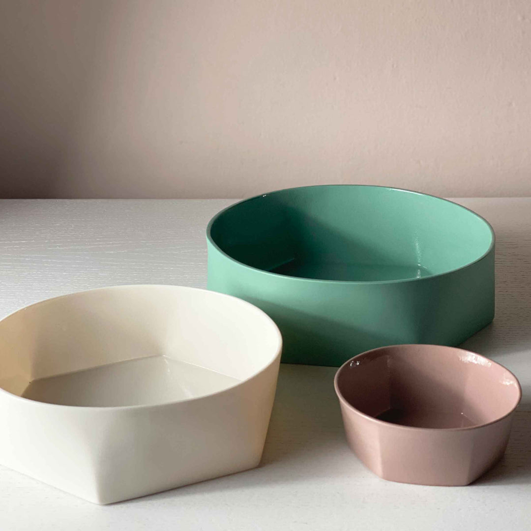 Porcelain Bowl ORU Set of Two by Chiara Andreatti for Paola C 017