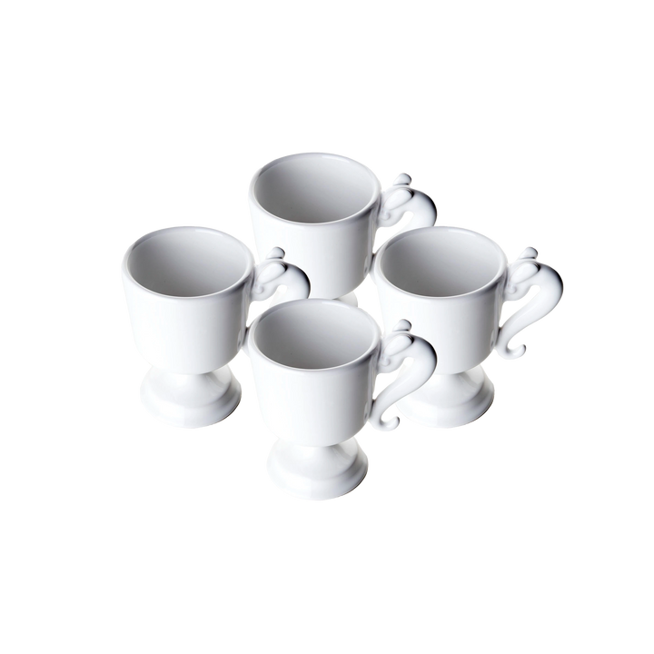 Ceramic Espresso Cup GRIFO Set of Four by MikroDesign 01