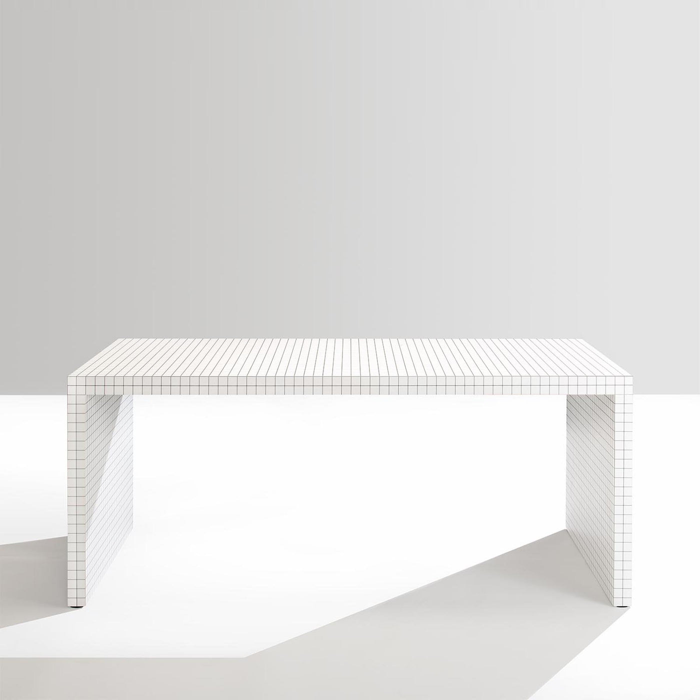 Honeycomb Wood Console Table QUADERNA by Superstudio for Zanotta 02