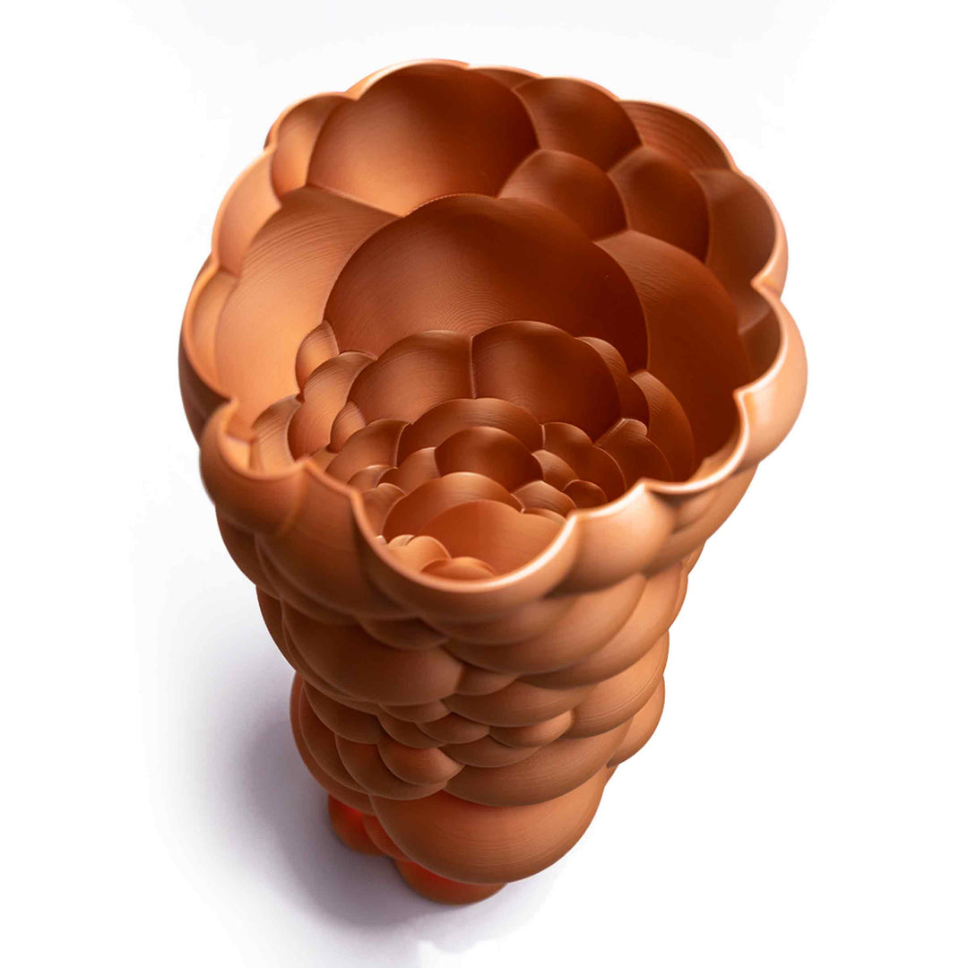 Sustainable Polished Decorative Vase ZEUS 012