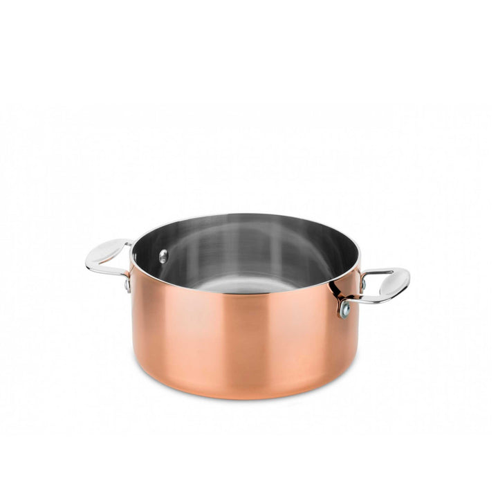 Stainless Steel and Copper Pan CASSEROLE TOSCANA by Mepra 03
