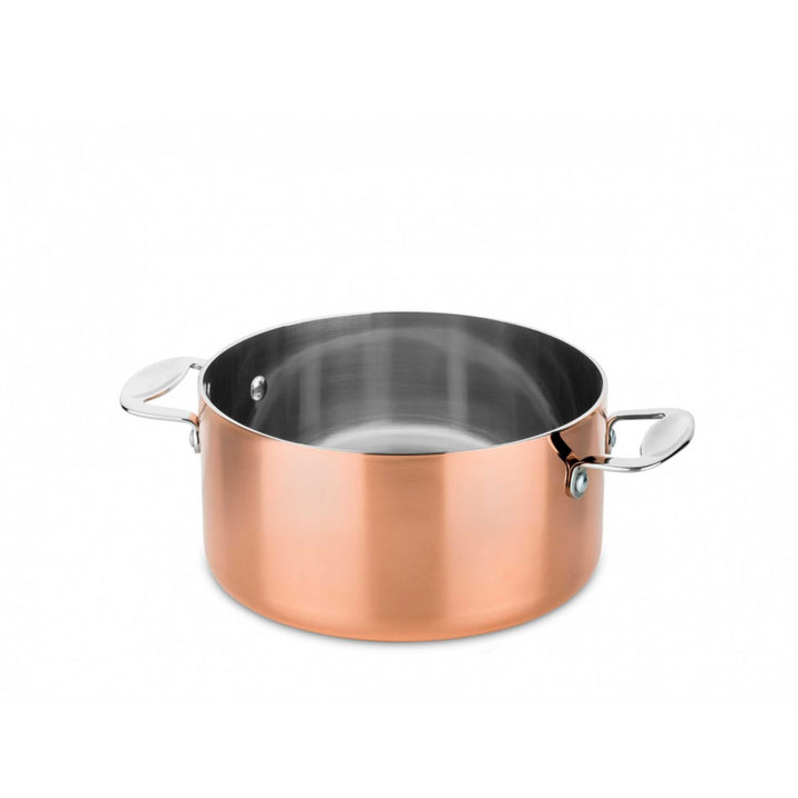 Stainless Steel and Copper Pan CASSEROLE TOSCANA by Mepra 04
