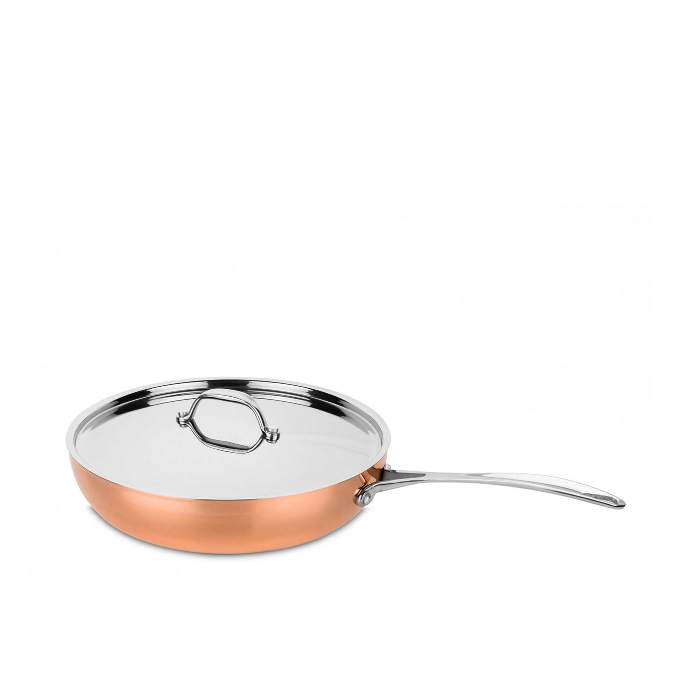 Stainless Steel and Copper Pan FRYING PAN TOSCANA by Mepra 03