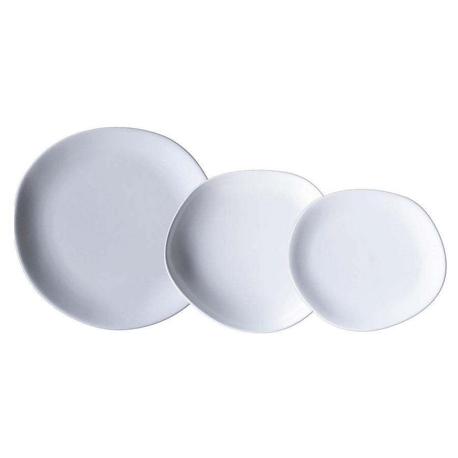 Dinnerware Set of Two MEDITERRANEO White by Laudani & Romanelli for Driade 01