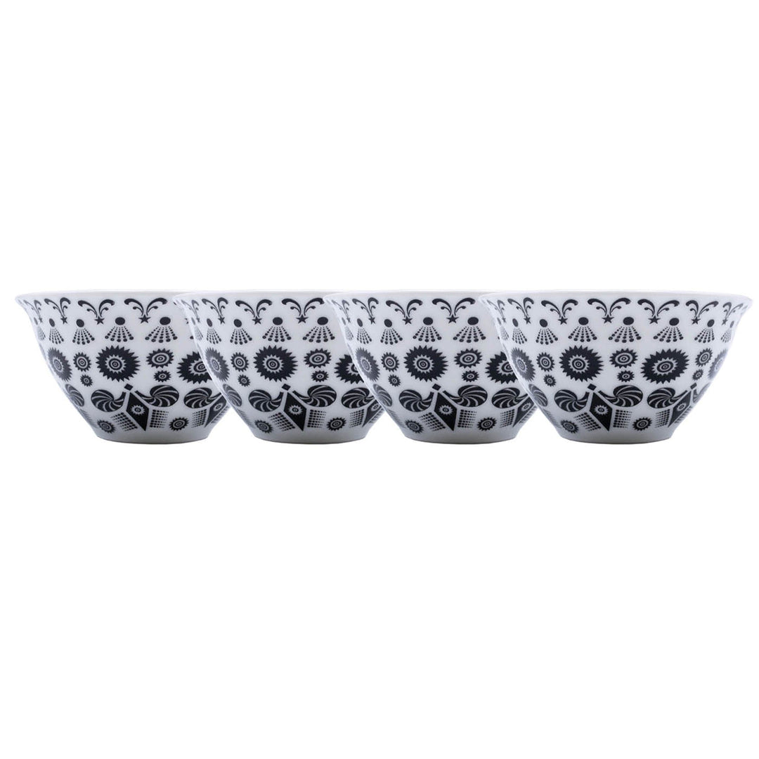 Bowls Set of Four THE WHITE SNOW ONCE UPON A PLATE by Antonia Astori and Lorenzo Petrantoni for Driade 01