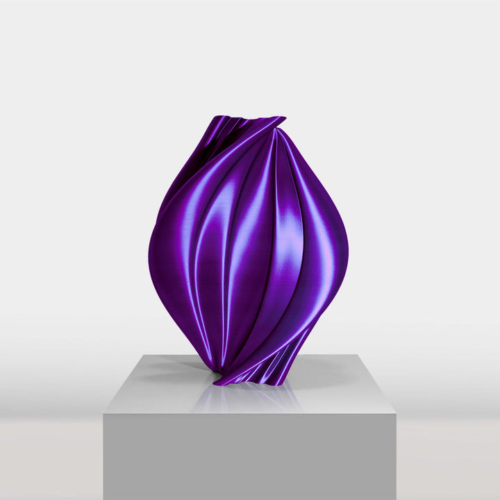 Sustainable Polished Decorative Vase DAMOCLE 08