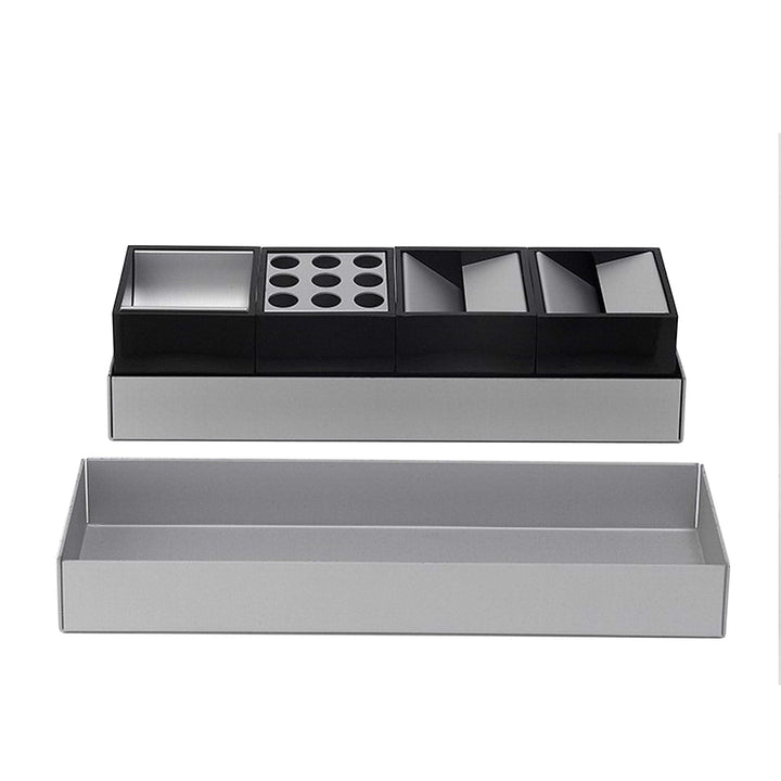 Aluminum Desk Set CANARIE by Bruno Munari 03