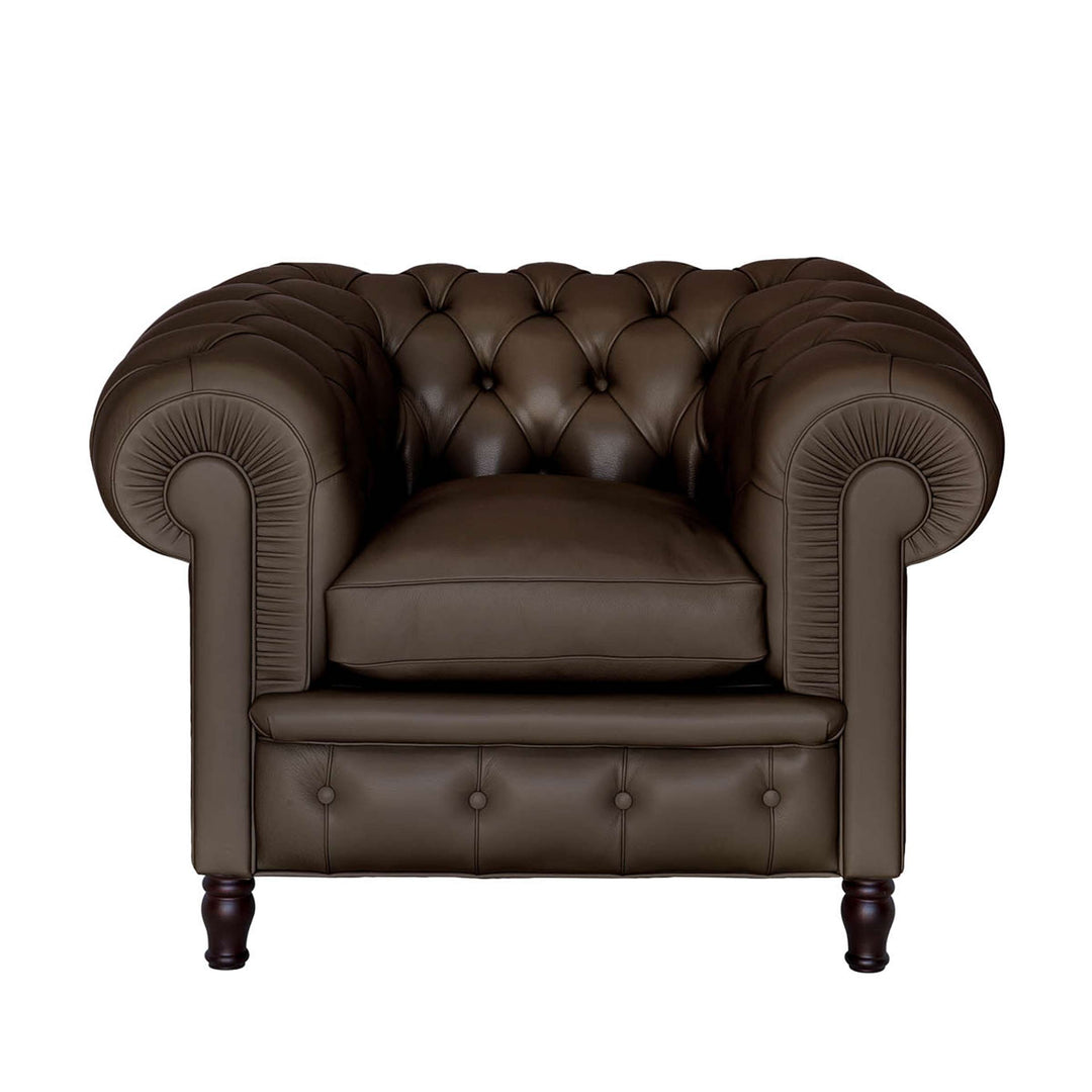 Leather Armchair CHESTER by Renzo Frau for Poltrona Frau