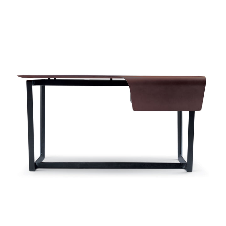 Leather Desk FRED by Roberto Lazzeroni for Poltrona Frau 04