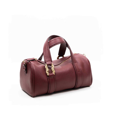 Leather Duffle Bag ATENA by MARCO Atelier 010