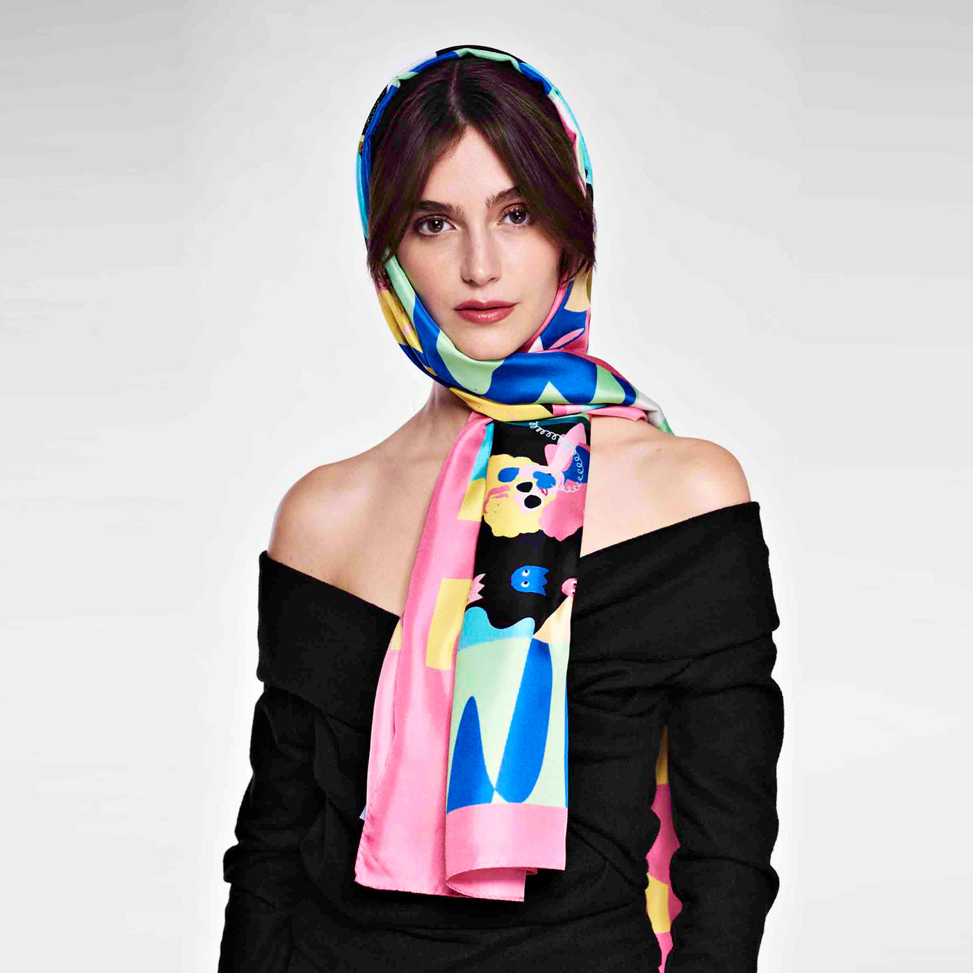 Silk and Cashmere Stole ANNI80 by Marco Brancato for Orequo 01