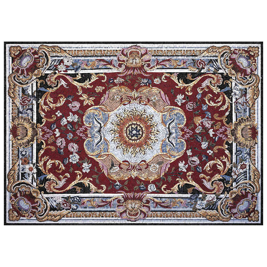 Mosaic Rug DELACROIX by Sicis 01