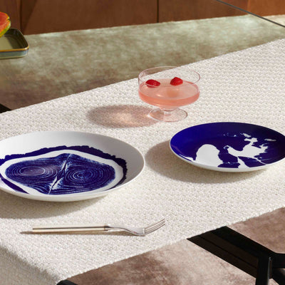 Porcelain Dessert Plates NEIGE Set of Two, designed by Richard Ginori for Cassina 02