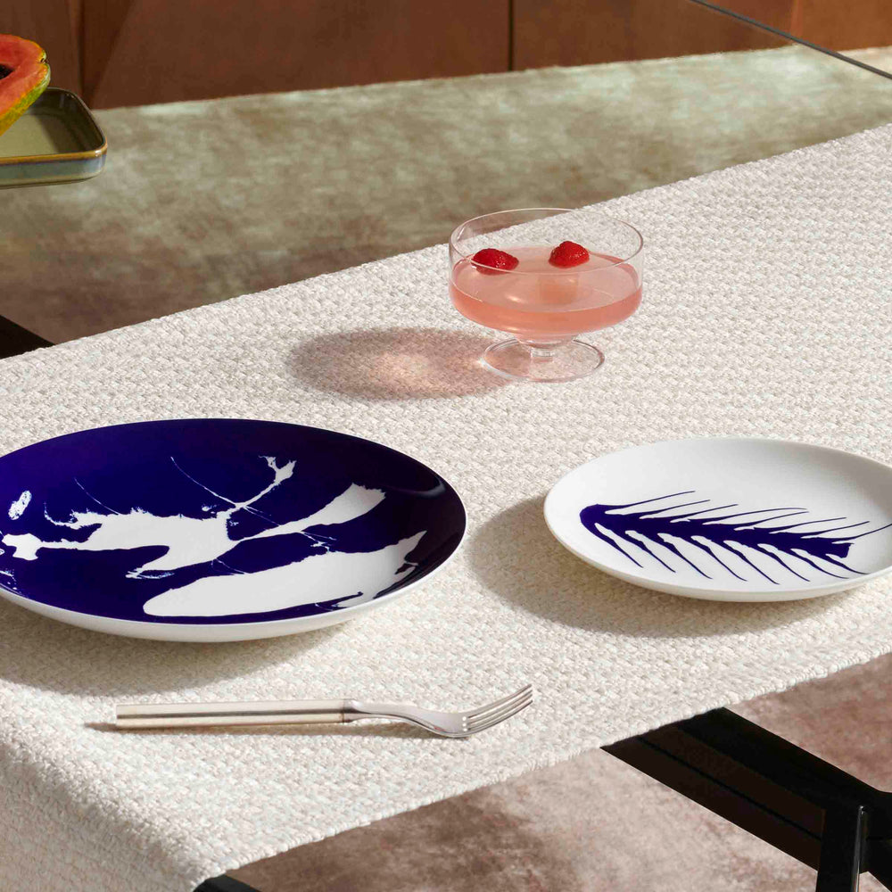 Porcelain Dessert Plates ARETE Set of Two, designed by Richard Ginori for Cassina 02
