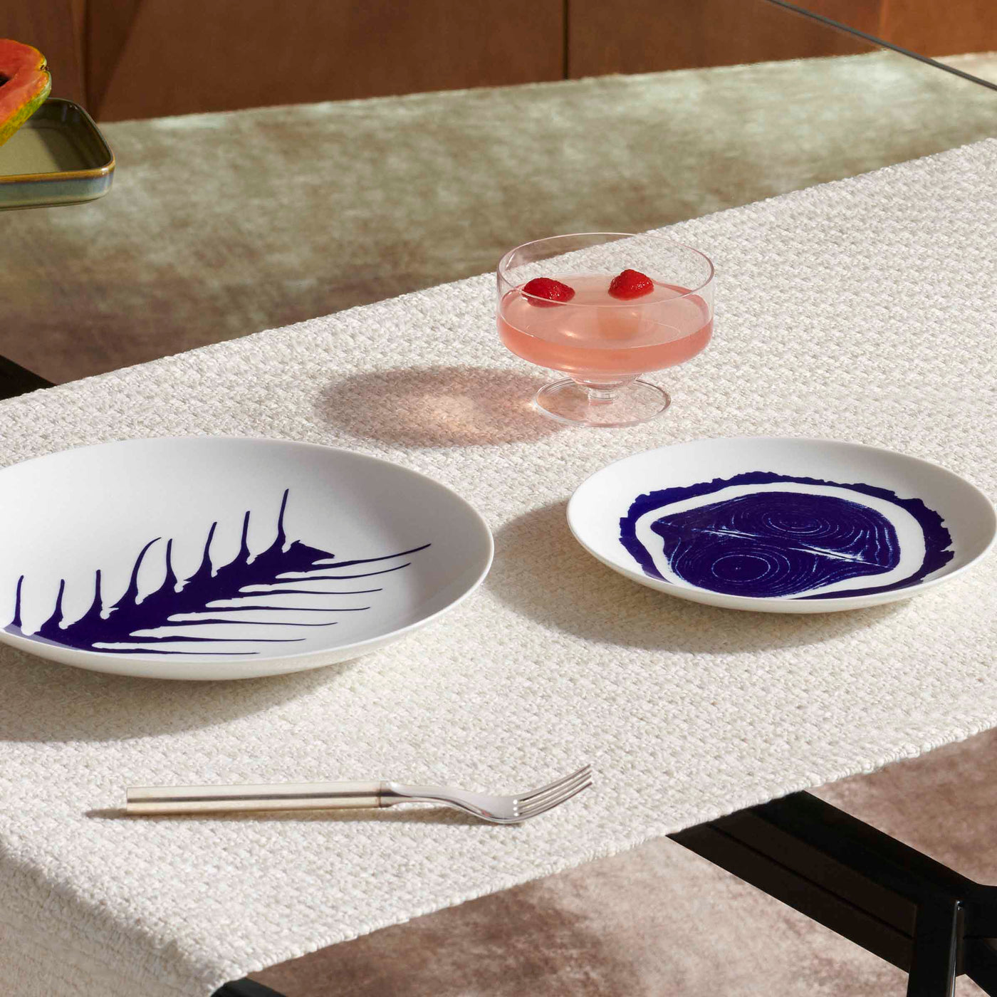 Porcelain Dinner Plates ARETE Set of Two, designed by Richard Ginori for Cassina 02