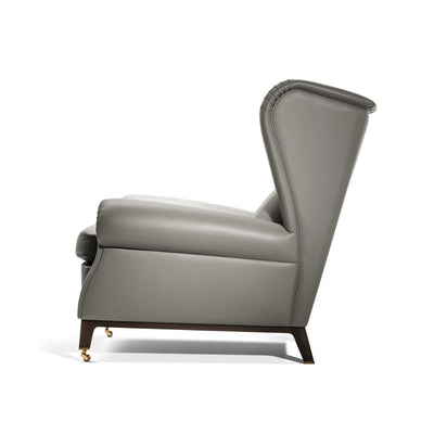 Leather Wingback Armchair 2019 by Poltrona Frau Style & Design Centre 04