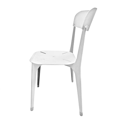 Aluminium Chair EURA White by Denis Santachiara for Cyrcus Design 01