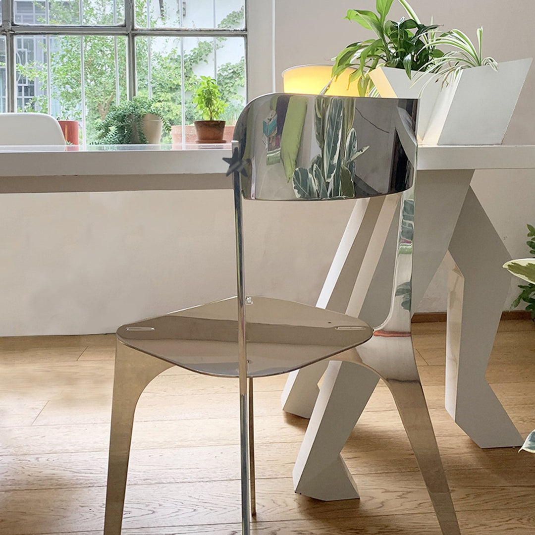 Aluminium Polished Chair EURA by Denis Santachiara for Cyrcus Design 02