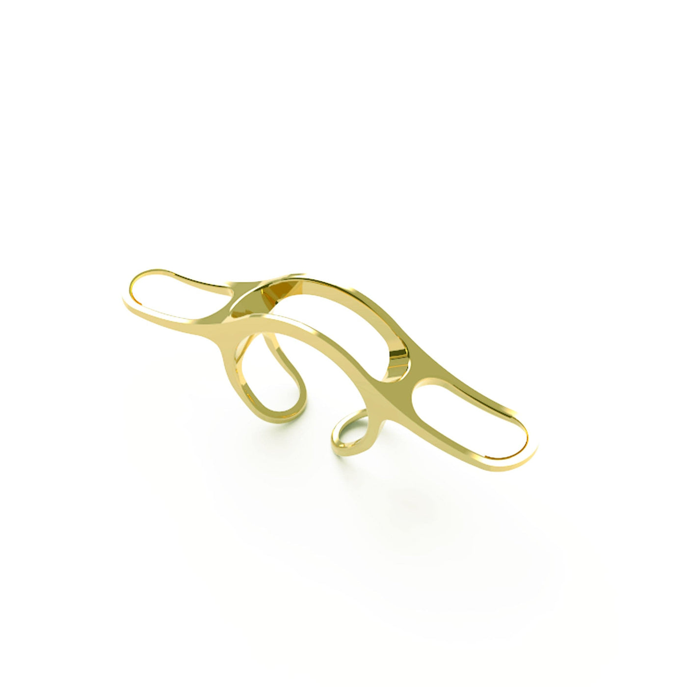 Gold-Plated Bookmark EX LIBRIS by Denis Santachiara for Cyrcus Design 01