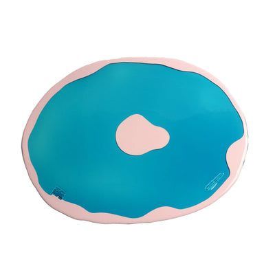 Placemat TABLE-MATES RO Clear Light Blue Set of Four by Gaetano Pesce for Fish Design 01