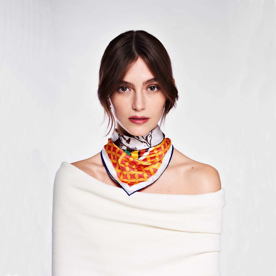 Silk Foulard ERATO by Orequo 01