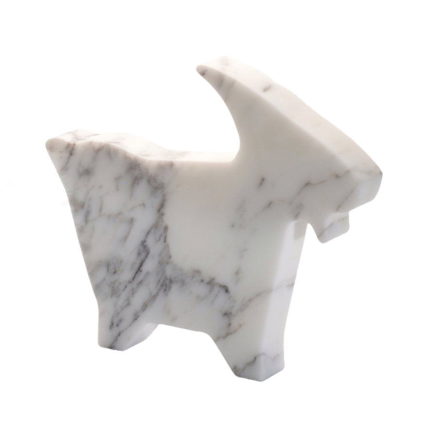 Marble Paperweight CAPRETTA GRANDE by Alessandra Grasso 01