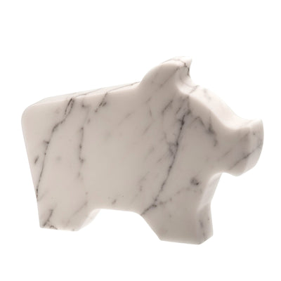 Marble Paperweight MAIALINO GRANDE by Alessandra Grasso 01