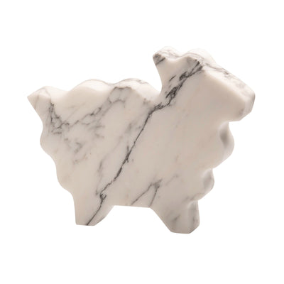 Marble Paperweight PECORELLA GRANDE by Alessandra Grasso 01