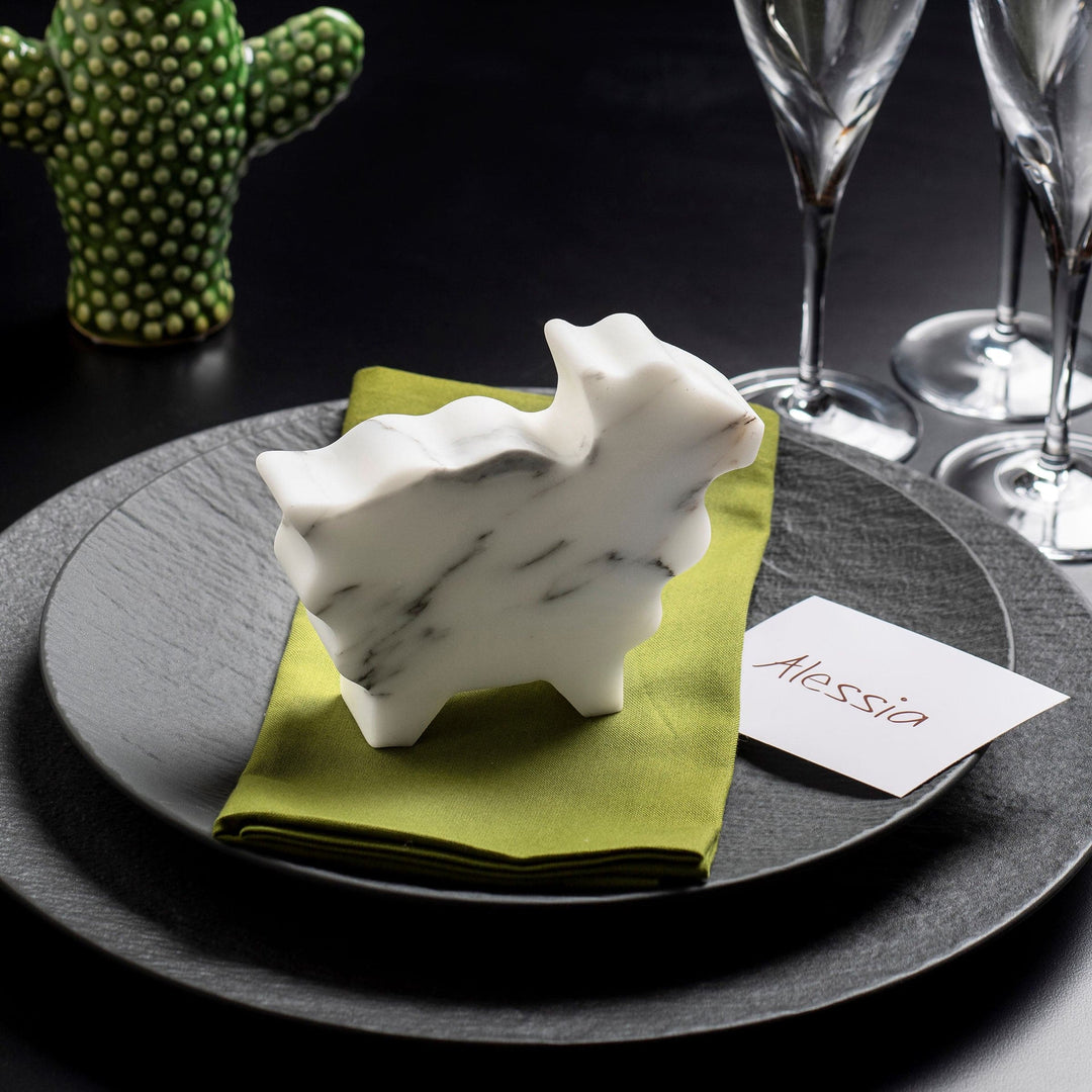 Marble Paperweight PECORELLA GRANDE by Alessandra Grasso 06