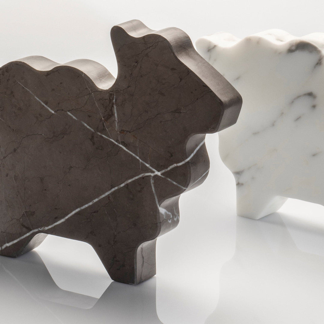Marble Paperweight PECORELLA GRANDE by Alessandra Grasso 05