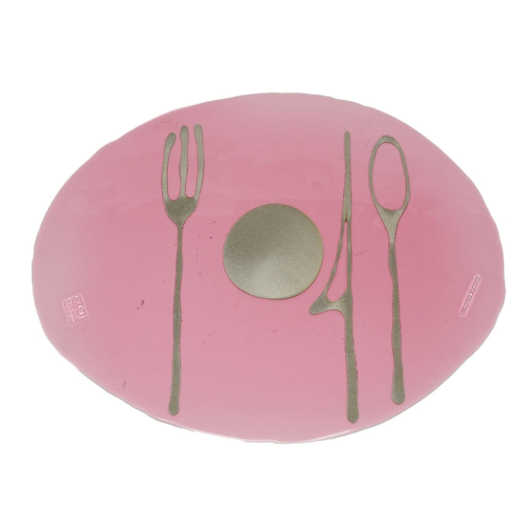 Placemat TABLE-MATES Clear Rose Set of Four by Gaetano Pesce for Fish Design 01