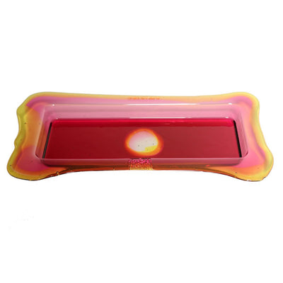 Resin Rectangular Tray TRY-TRAY Red by Gaetano Pesce for Fish Design 01