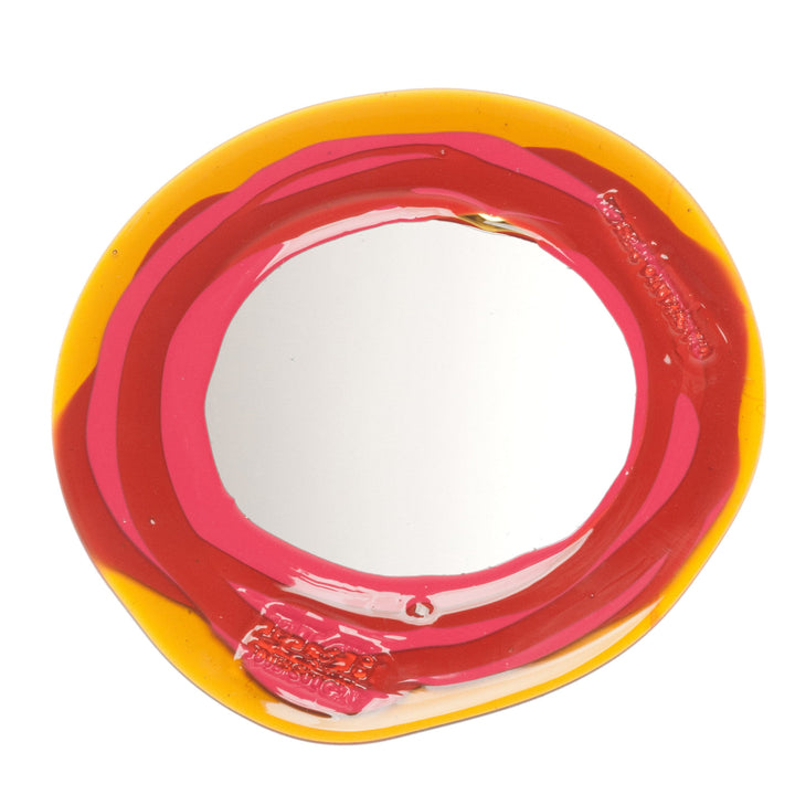 Resin Round Mirror MIRROR by Gaetano Pesce for Fish Design 03