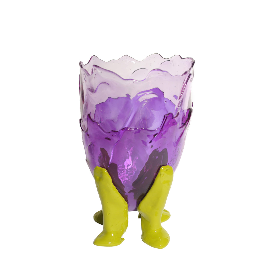 Resin Vase CLEAR EXTRACOLOUR Purple by Gaetano Pesce for Fish Design 01