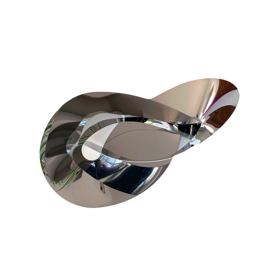 Fruit Bowl Centrepiece FLAT KNOT Steel by Ronen Kadushin for Cyrcus Design 01