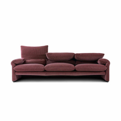 Fabric Three-Seater Sofa MARALUNGA, designed by Vico Magistretti for Cassina 01