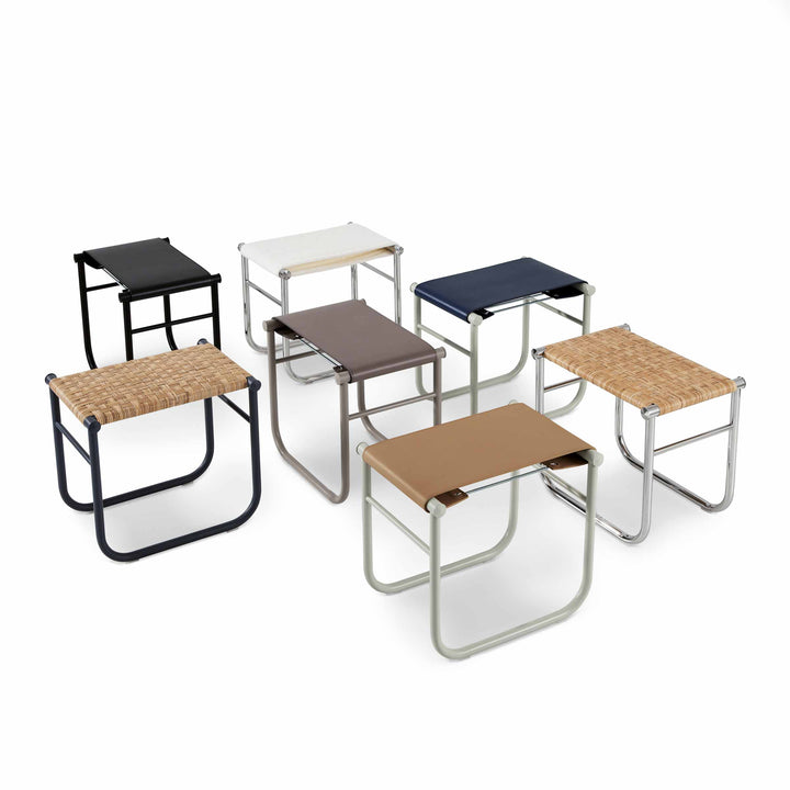 Stool - "9, Tabouret", designed by Charlotte Perriand for Cassina 03