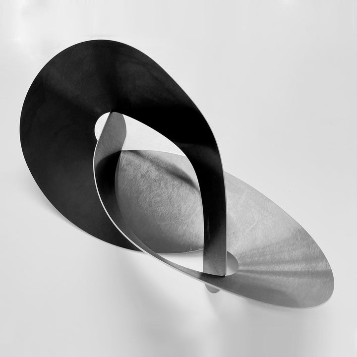 Fruit Bowl Centrepiece FLAT KNOT Black by Ronen Kadushin for Cyrcus Design 02