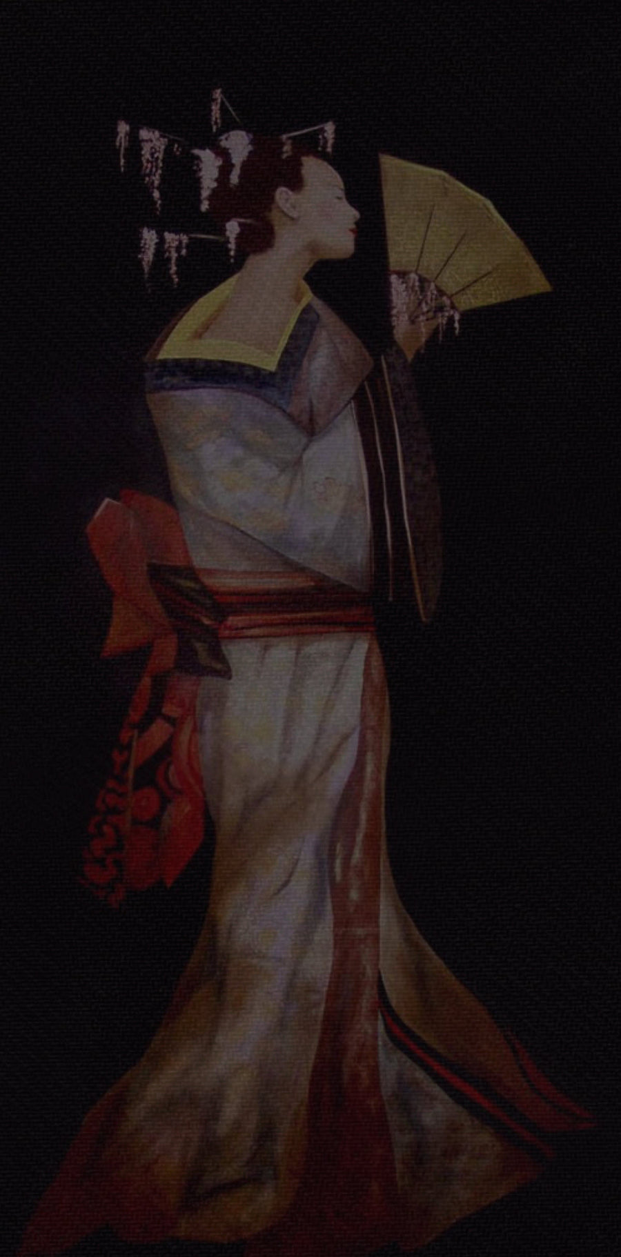 Painting on Canvas GEISHA 12 01