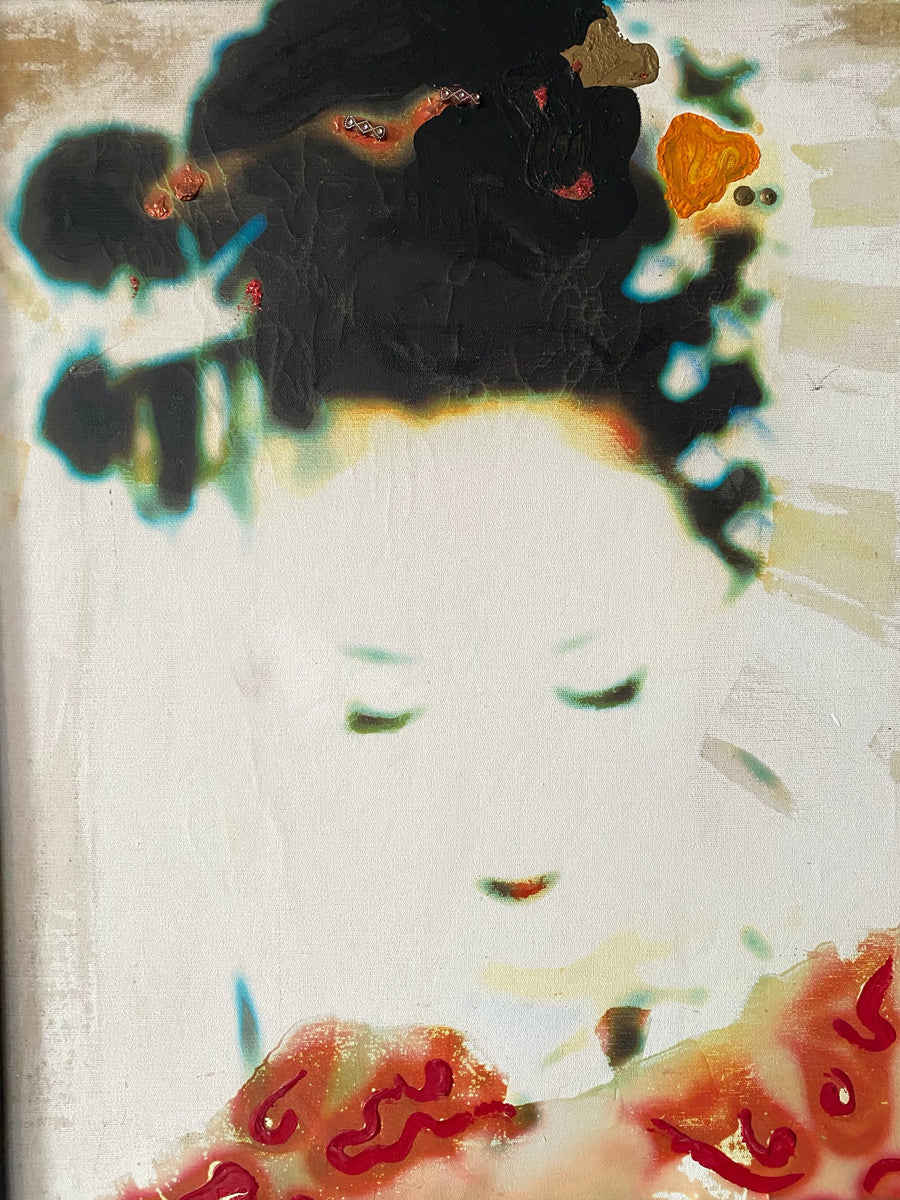 Painting on Canvas GEISHA 23 01