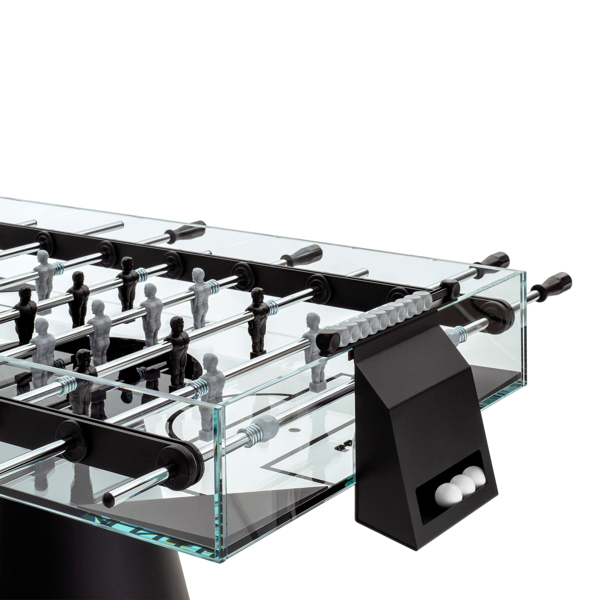 Crystal Foosball Table GHOST by Basaglia and Rota Nodari for FAS